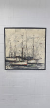 Charger l'image dans la galerie, Tableau vintage collection cadre theme bateau voilier pour salon chambre restaurant bureau