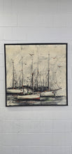 Charger l'image dans la galerie, Tableau vintage collection cadre theme bateau voilier pour salon chambre restaurant bureau
